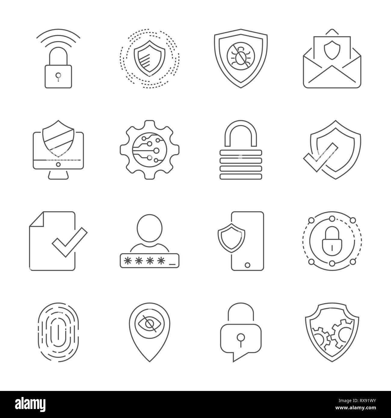 Protect data and confidentiality. Safety and confidential data