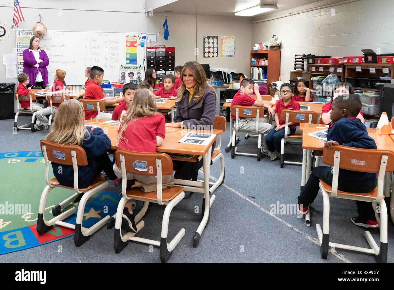 Middle School Language Arts Classroom