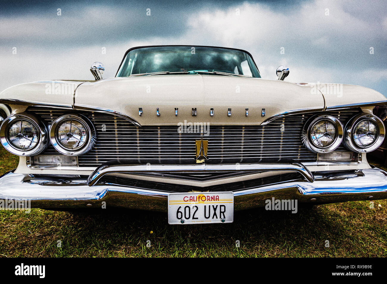 American Muscle Car Stock Photo