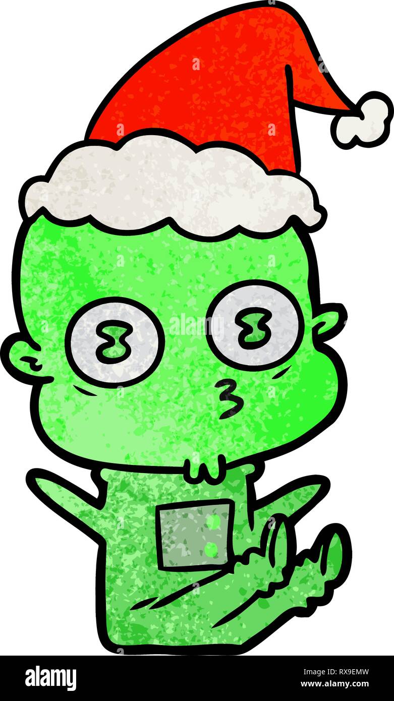 weird santa hat