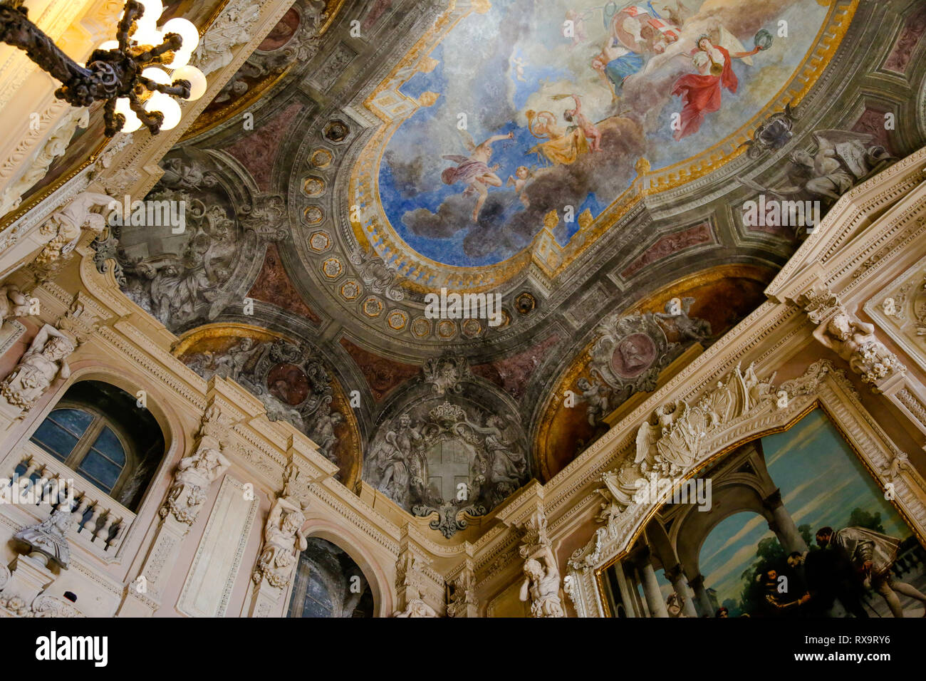 Royal palace of Turin, historic building in the northwest Italian city