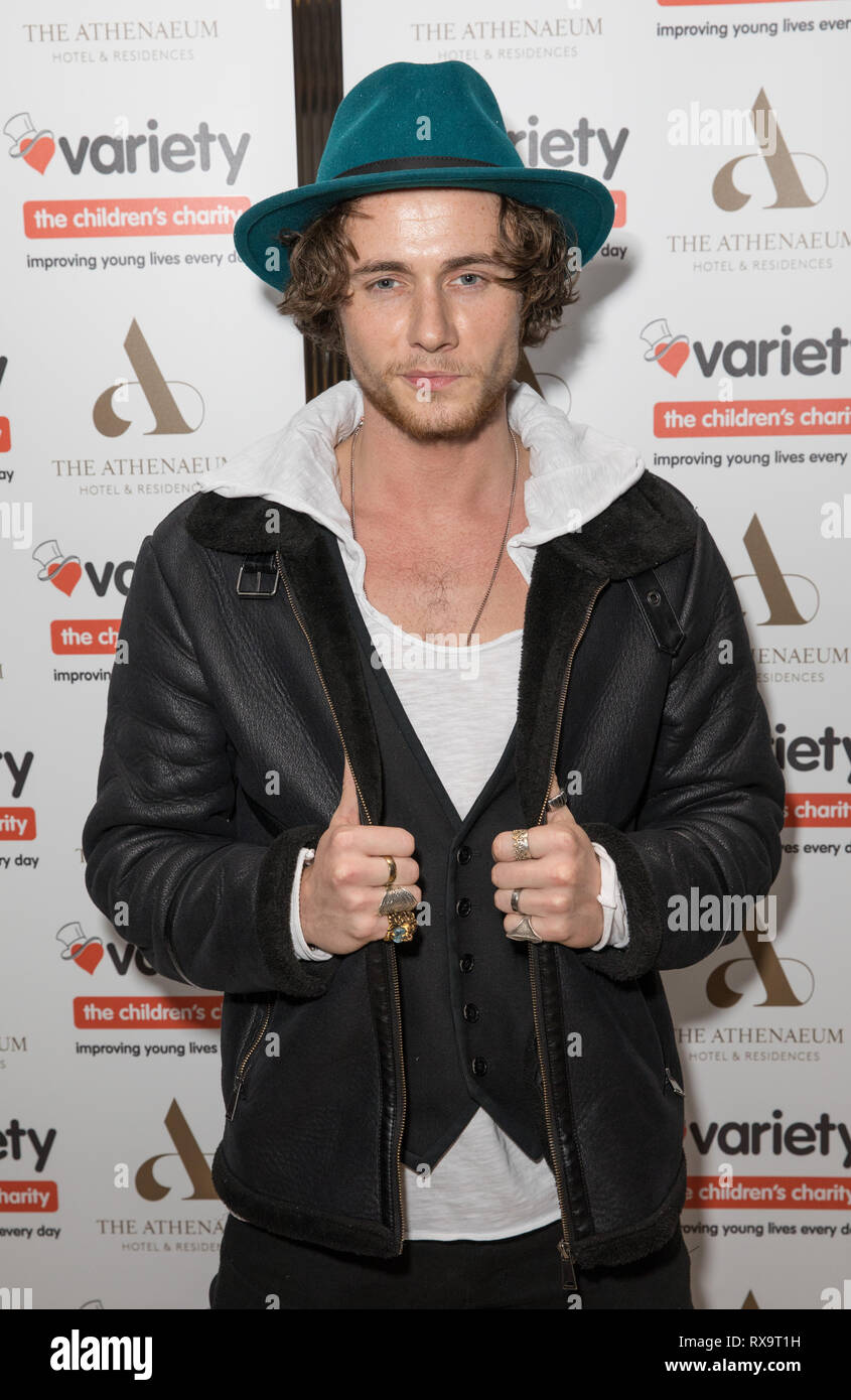 Celebrities and leading business names attend Variety The Children's Charity fundraising evening held at The Athenaeum Hotel  Featuring: Jack McEvoy Where: London, United Kingdom When: 05 Feb 2019 Credit: Phil Lewis/WENN.com Stock Photo