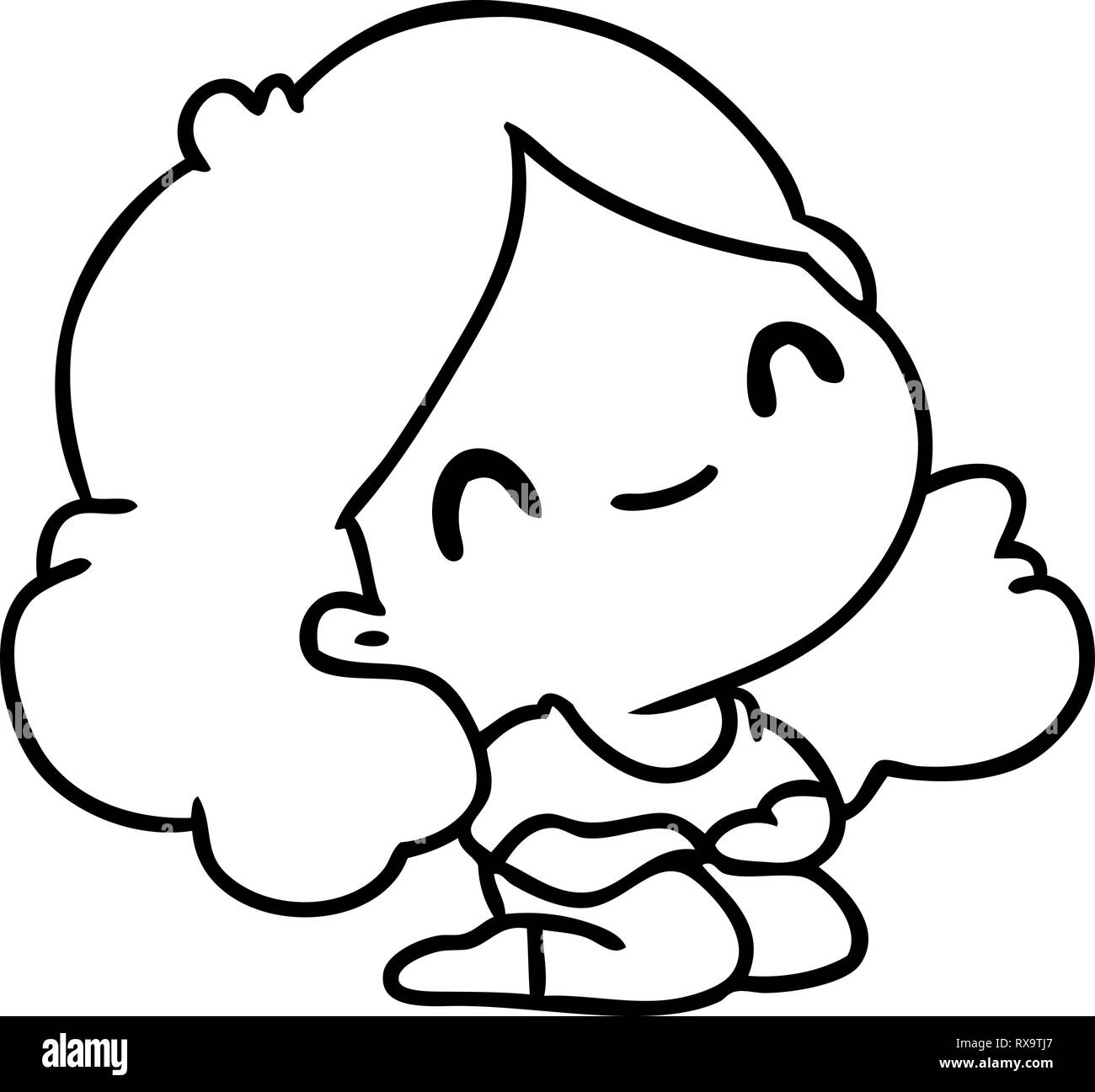 Png Cute Girl - Cute Girl Drawing Chibi - Free Transparent PNG Download -  PNGkey
