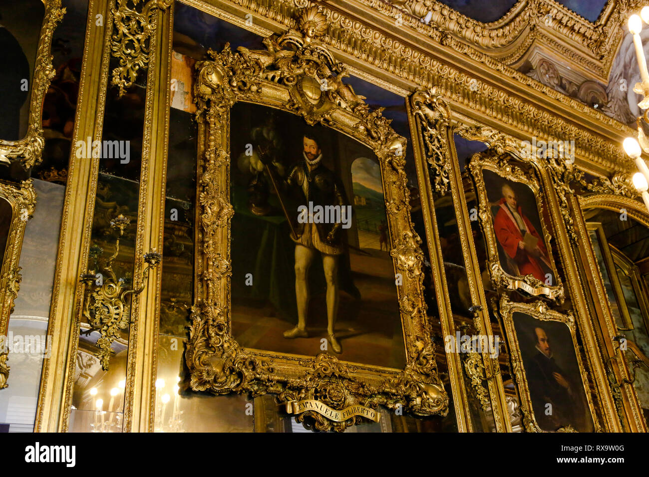 Royal palace of Turin, historic building in the northwest Italian city