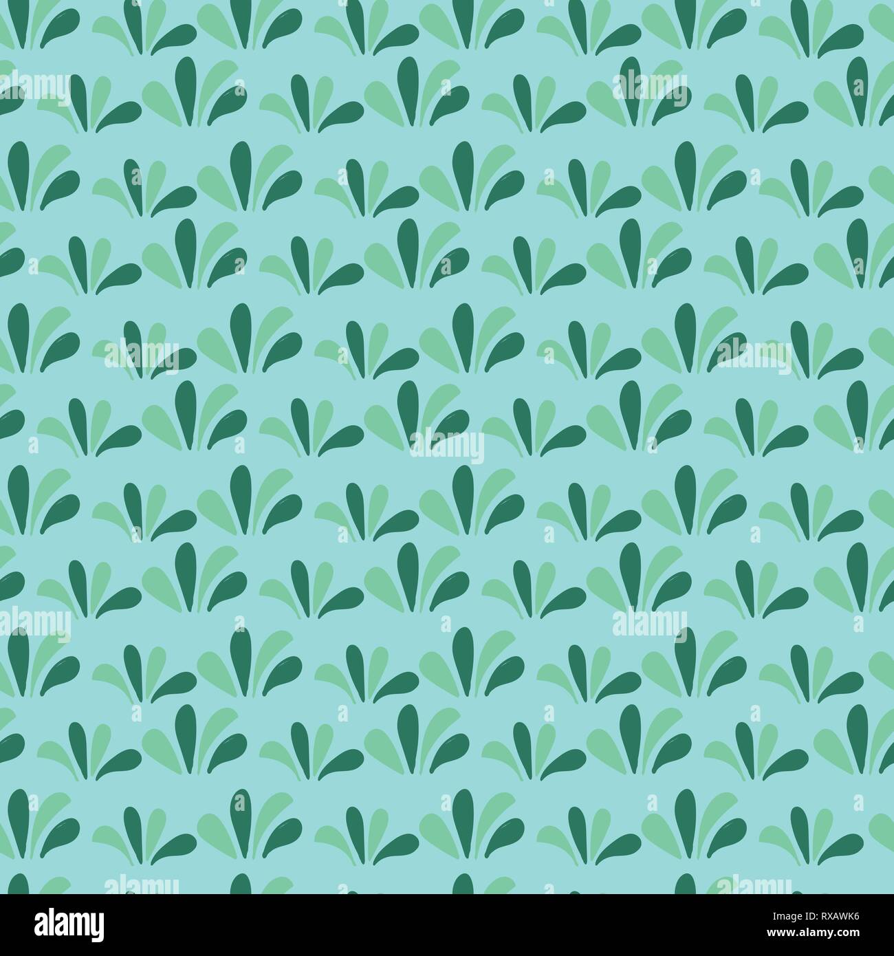 Green grass seamless background. Floral green pattern Stock Vector ...
