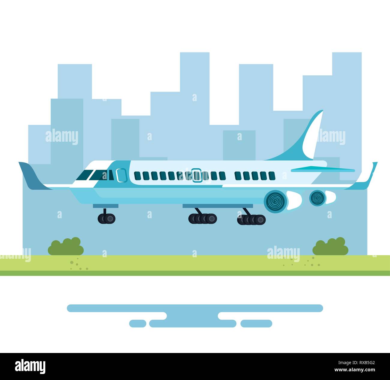 airplane flying isolated icon Stock Vector Image & Art - Alamy