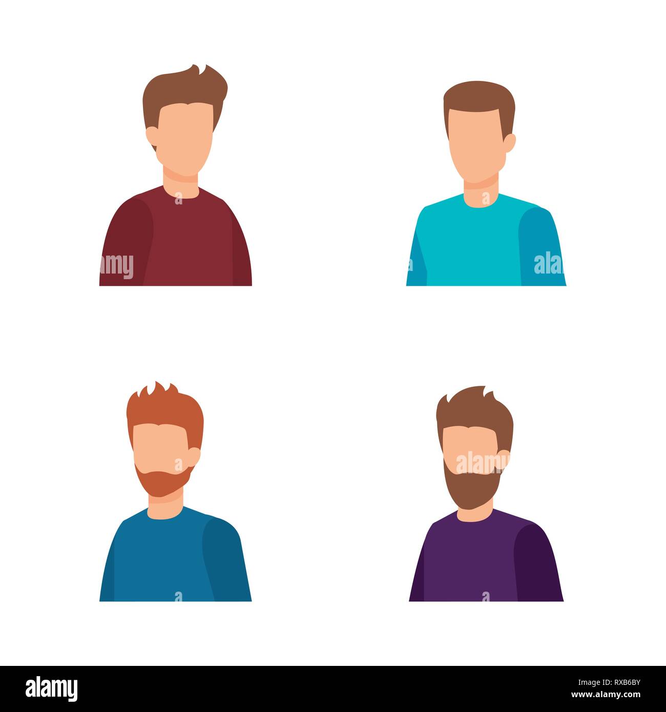 group of men characters Stock Vector Image & Art - Alamy
