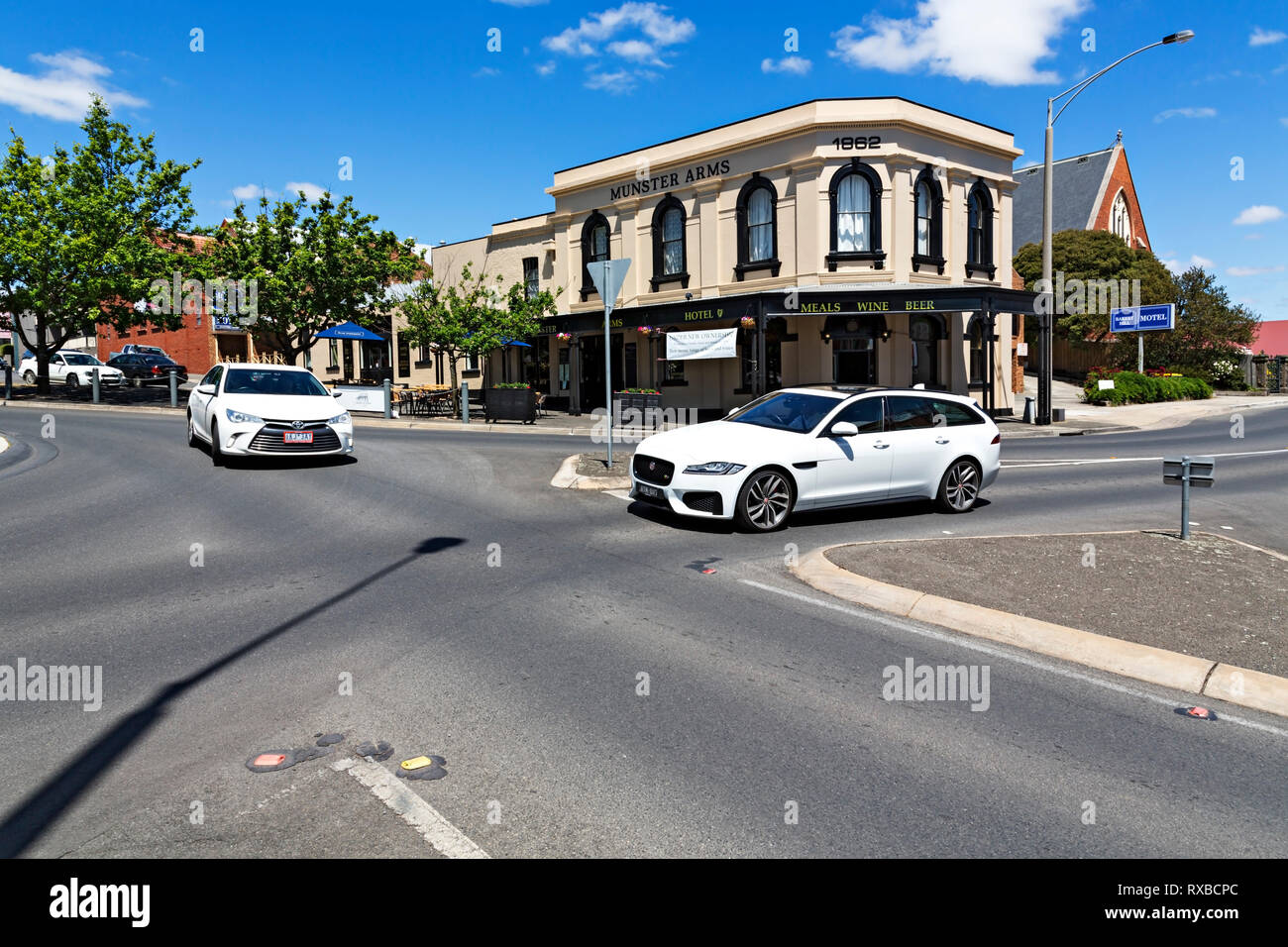 The Ballarat Munster Arms Hotel was built in 1862.Ballarat Victoria Australia Stock Photo Alamy