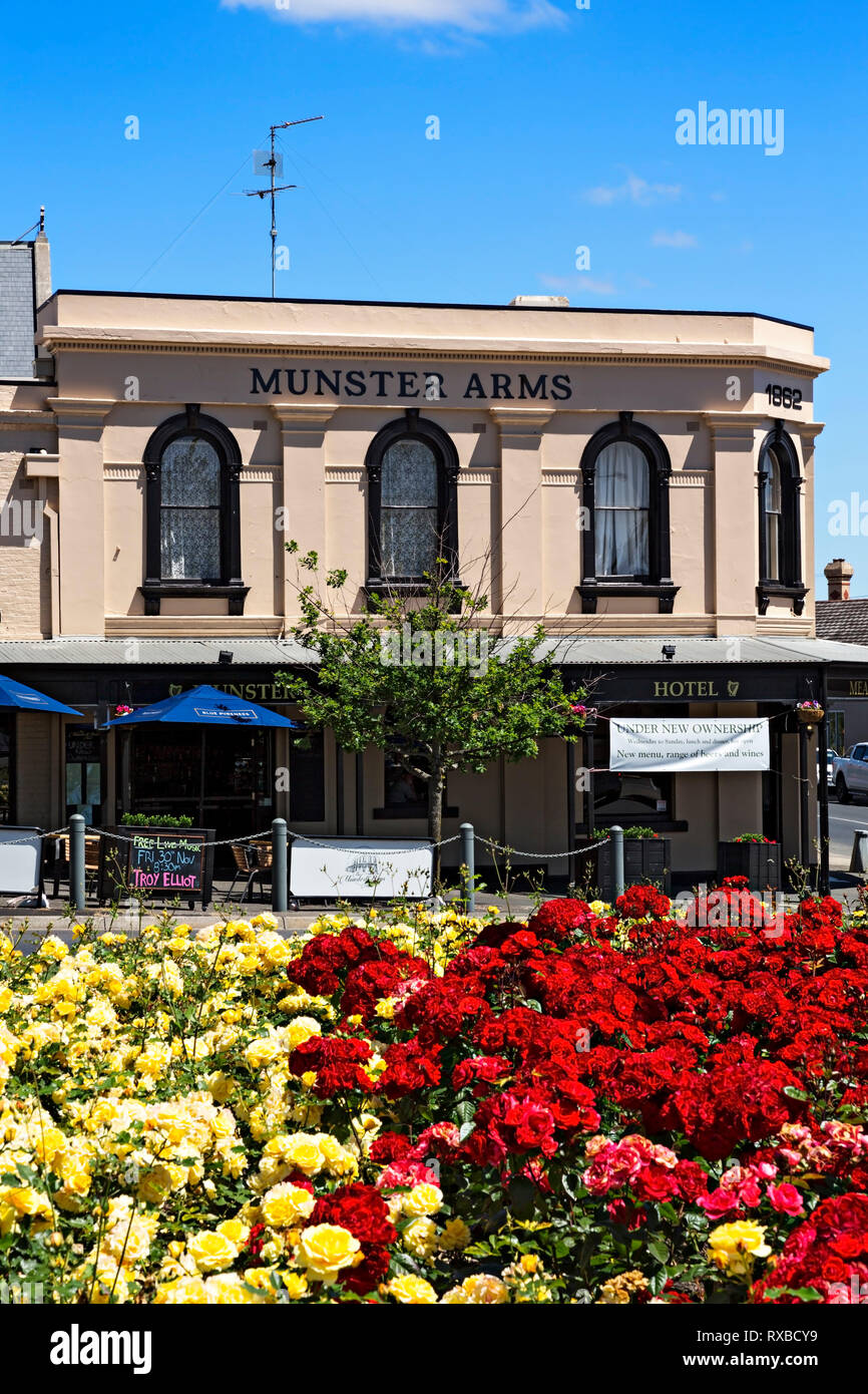 The Ballarat Munster Arms Hotel was built in 1862.Ballarat Victoria Australia Stock Photo Alamy