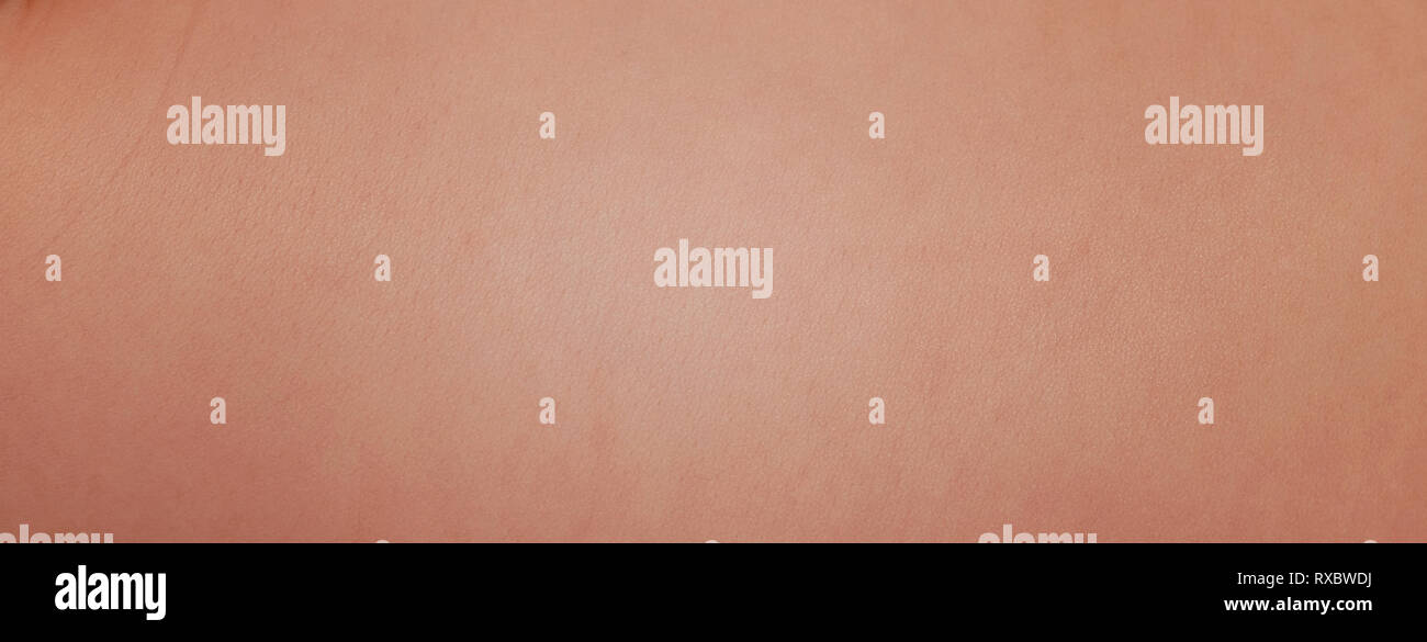 Macro of skin surface young baby girl Stock Photo - Alamy