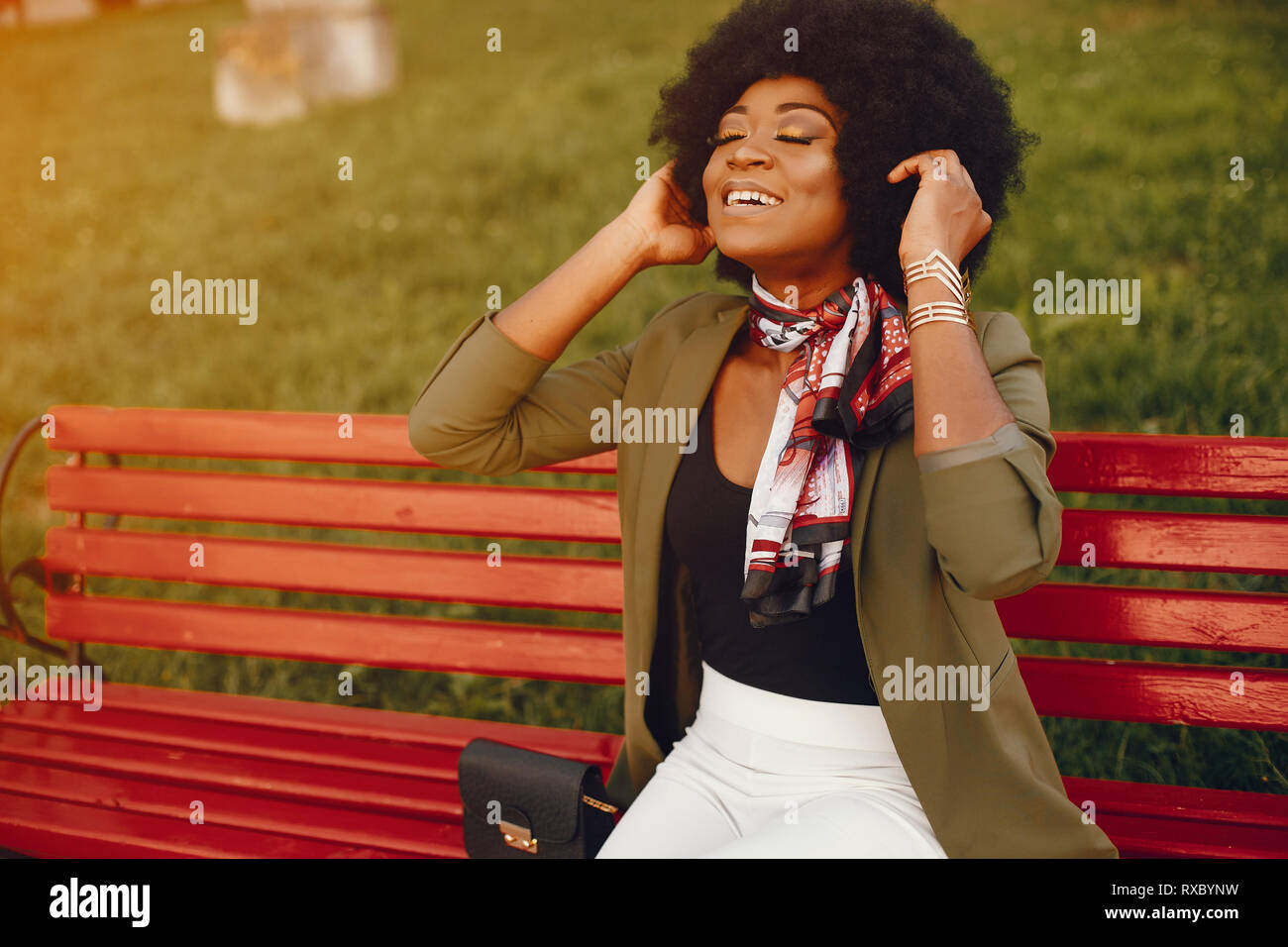 Fashion african woman hi-res stock photography and images - Alamy