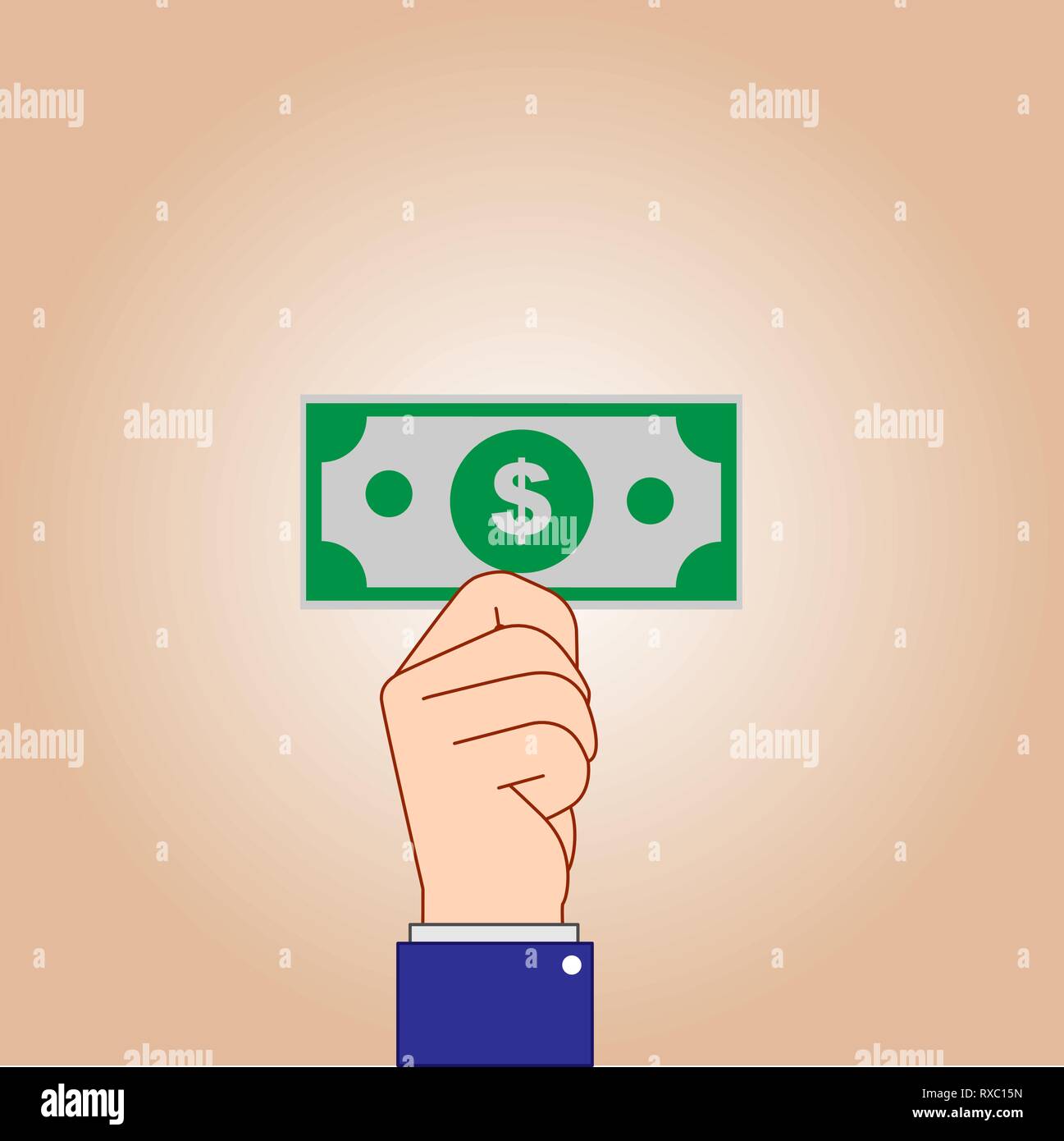 Simple Banknote Payment layout decoration hi-res stock photography and images - Alamy