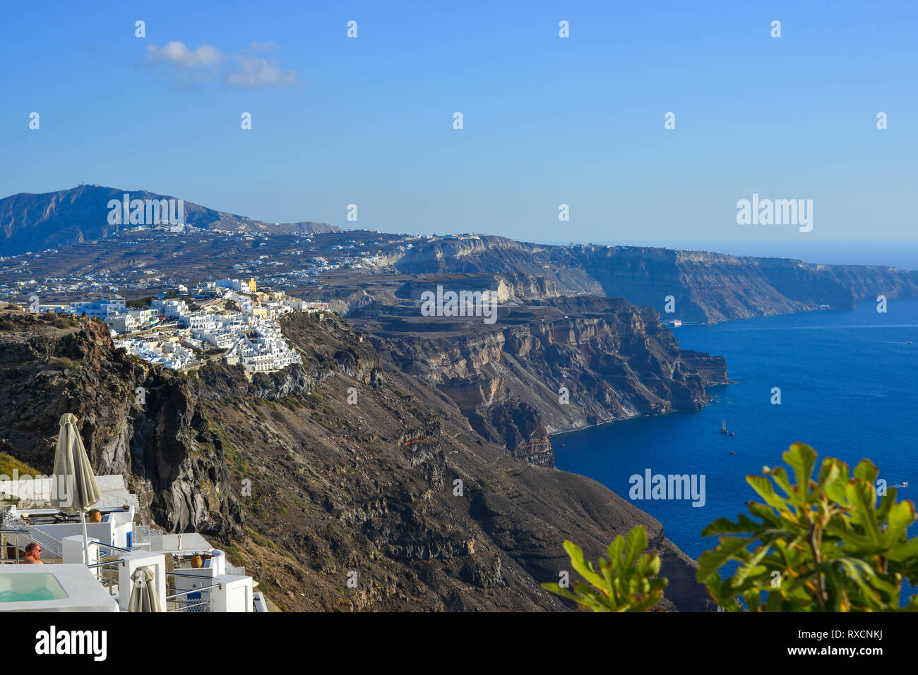 Landscape Of Beautiful Santorini Island Santorini Is One Of The