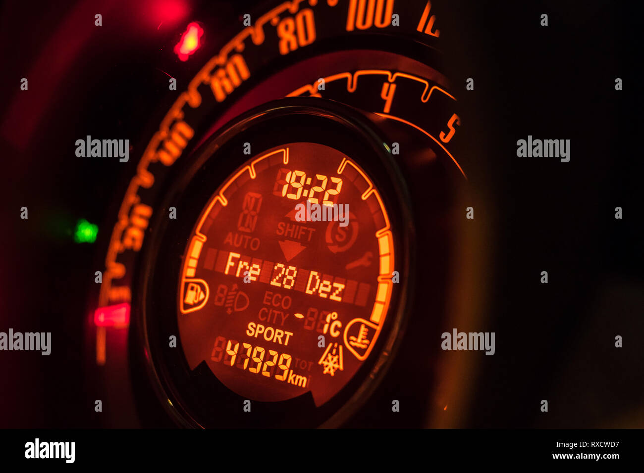 Verwunderlich Fiat 500 Tacho Bilder