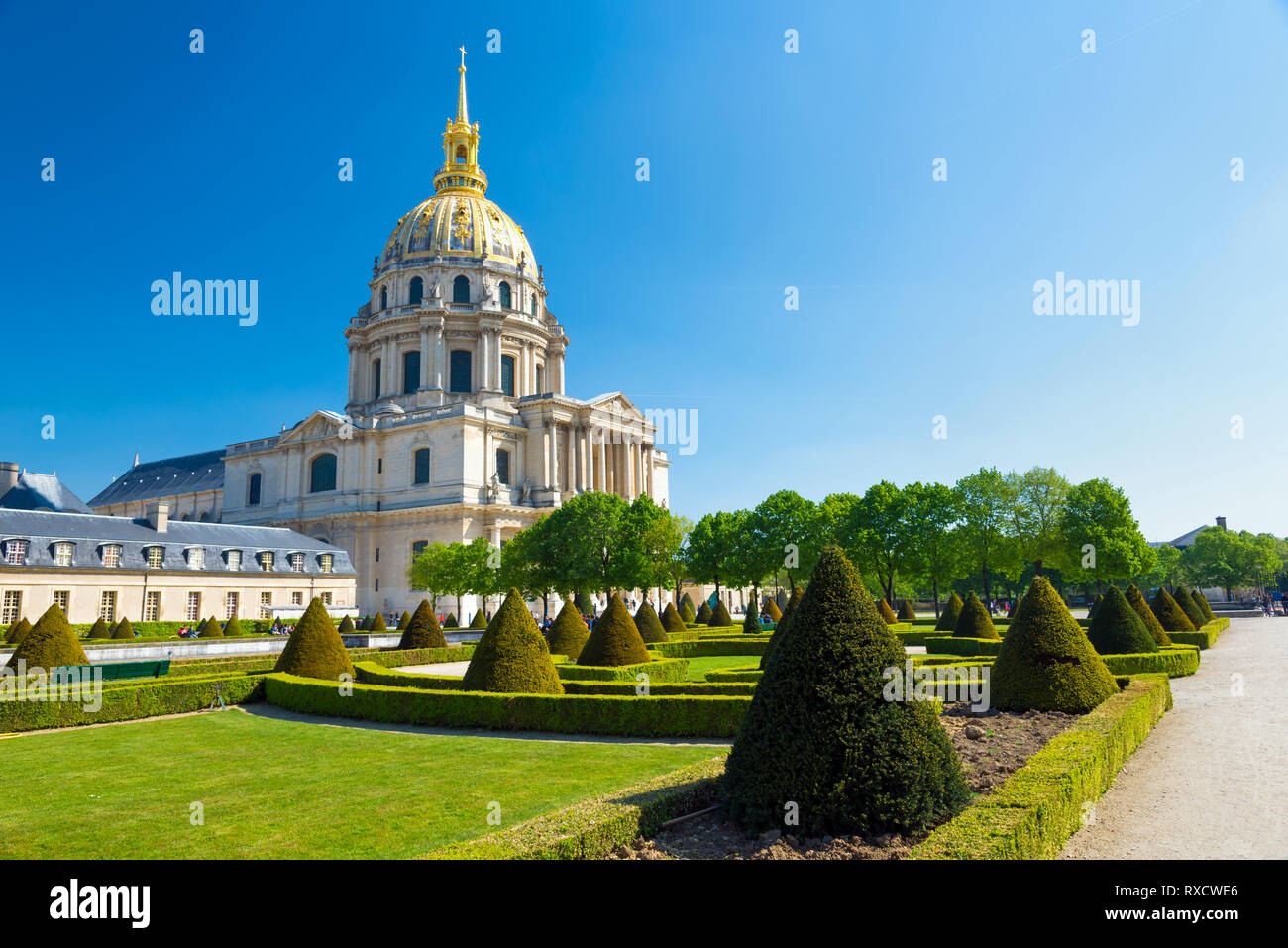 The National Residence of the Invalids, Paris,  France Stock Photo