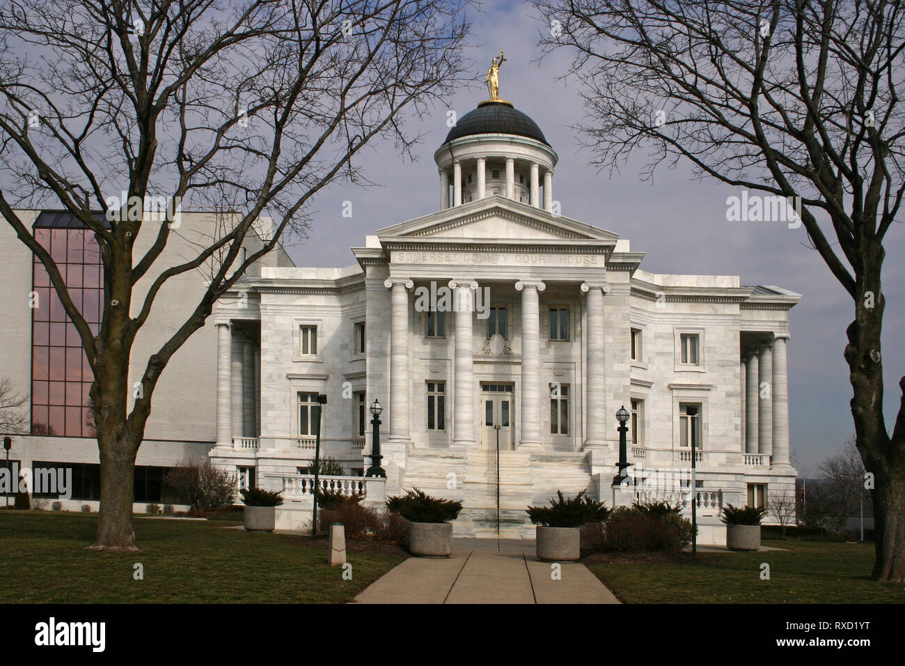 Somerset County Courthouse in Somerville, New Jersey, USA Stock Photo