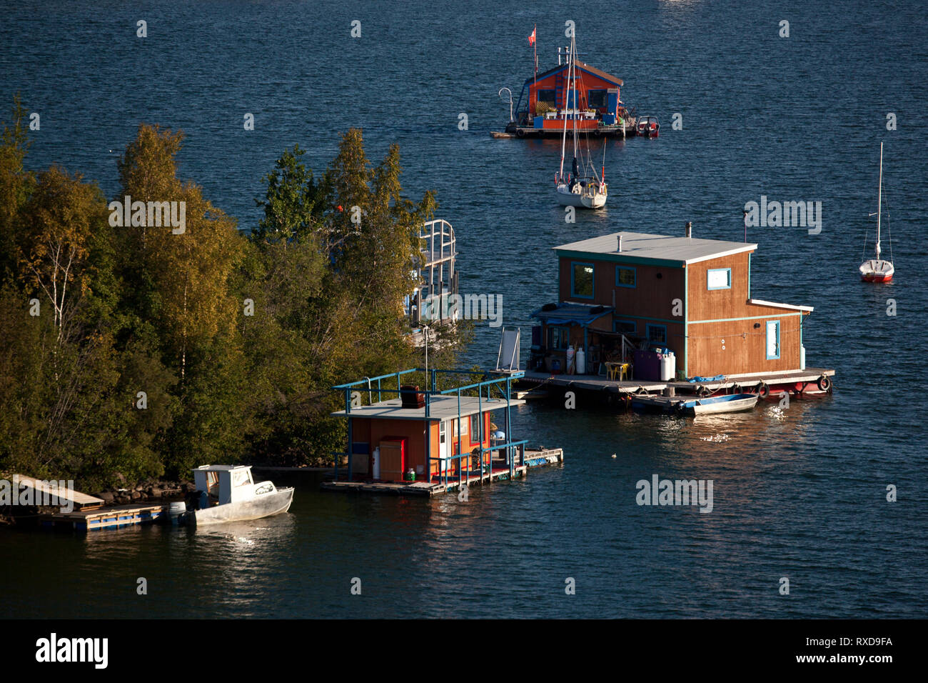 Yellowknife, North Slave Region, Northwest Territories, Canada Stock