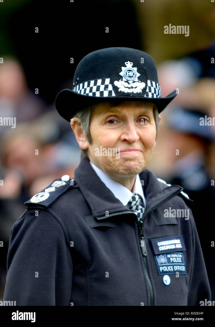 Cressida Dick, Commissioner of the Metropolitan Police, attending the ...