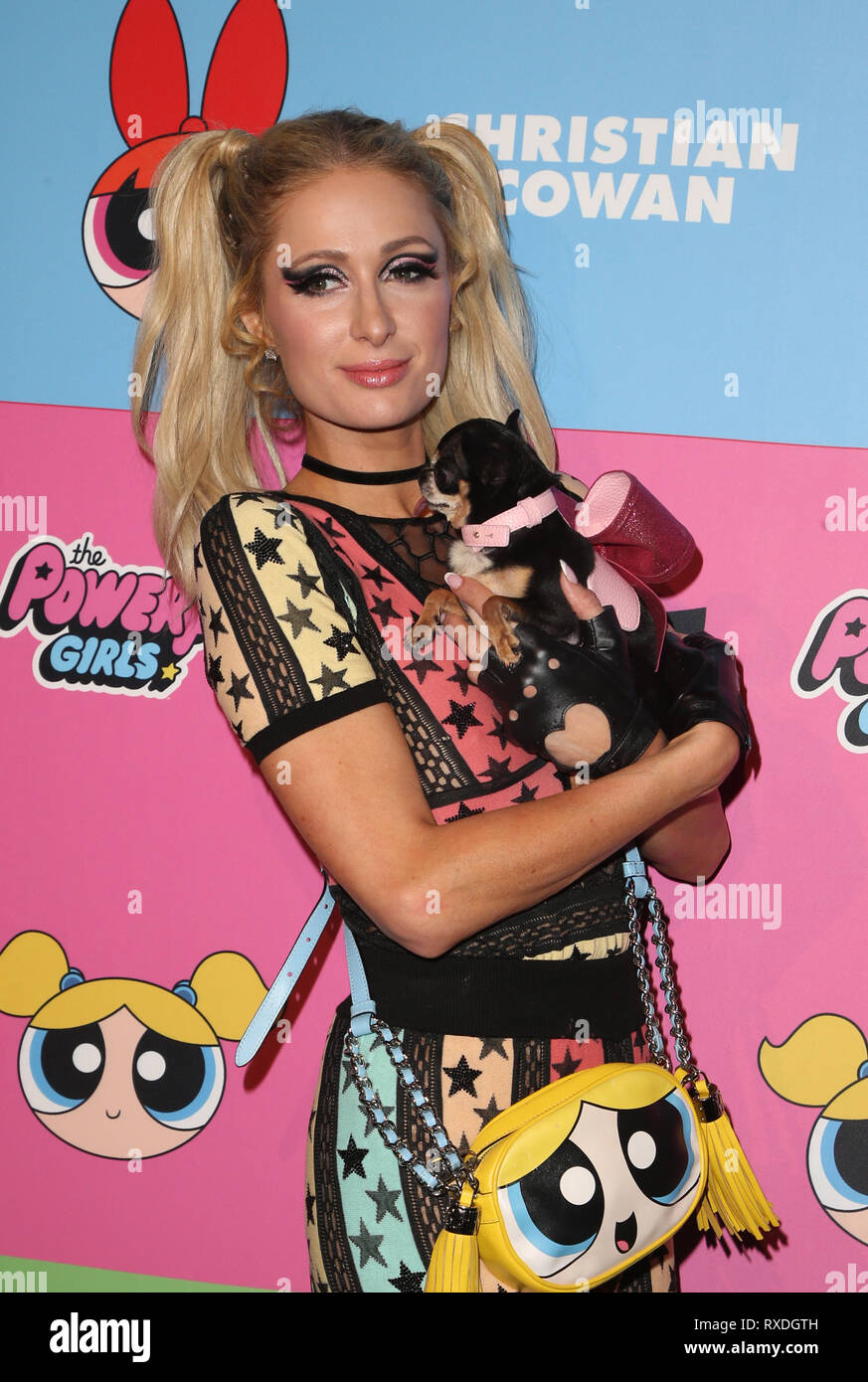 8 March 2019 - Los Angeles, California - Paris Hilton. Christian Cowan
