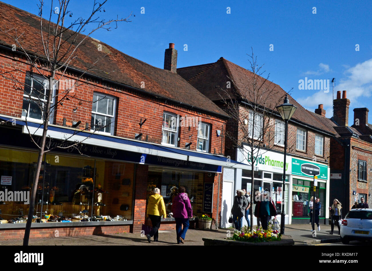 Princes Risborough High Street, Buckinghamshire, UK Stock Photo Alamy