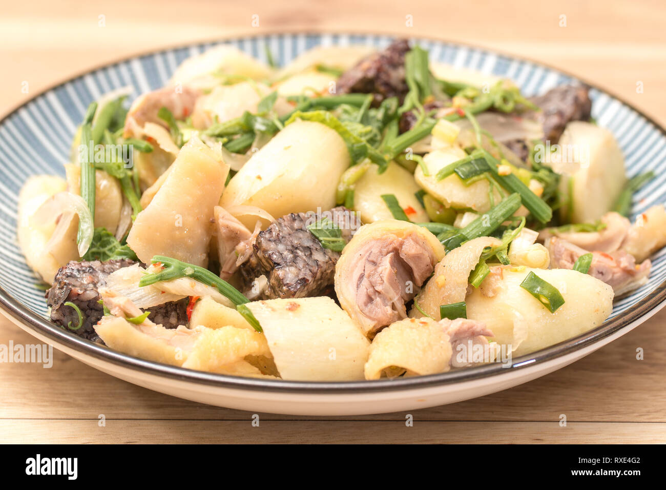 Taiwanese Food, called salty chicken, which is a kind of traditional