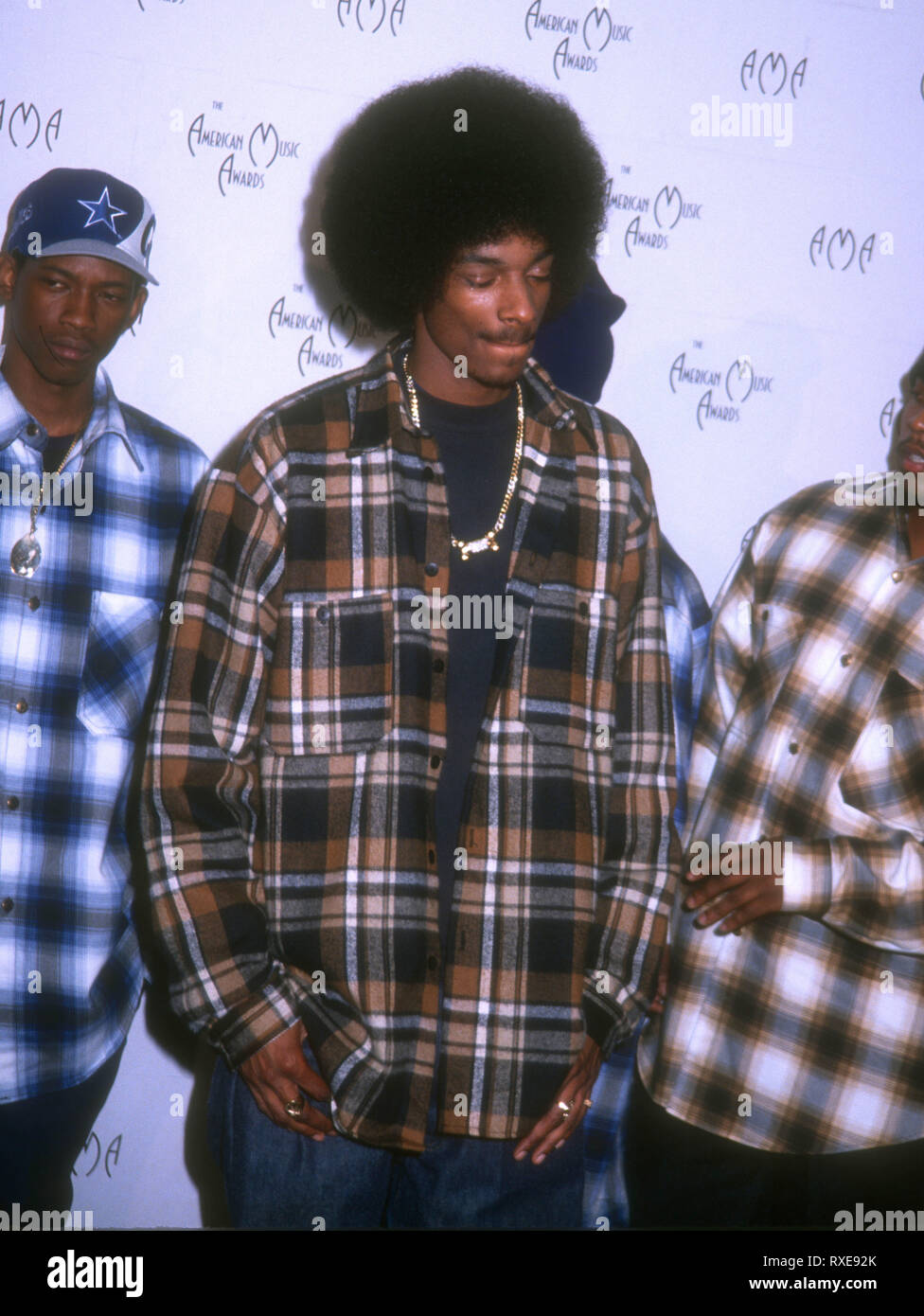 LOS ANGELES, CA FEBRUARY 7 Rapper Snoop Dogg attends the 21st Annual American Music Awards on