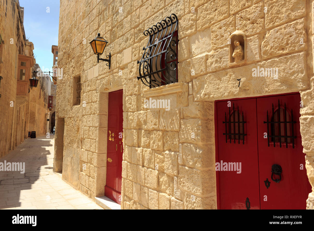 Mdina in Malta, Europe Stock Photo