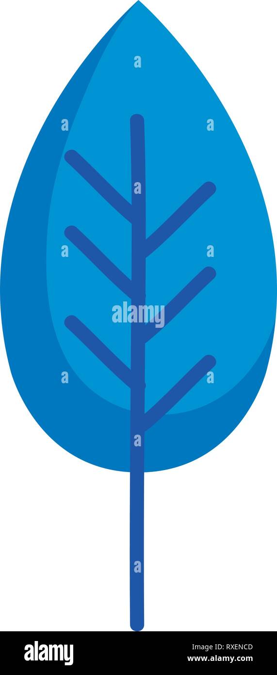 ecology leaf plant icon Stock Vector Image & Art - Alamy