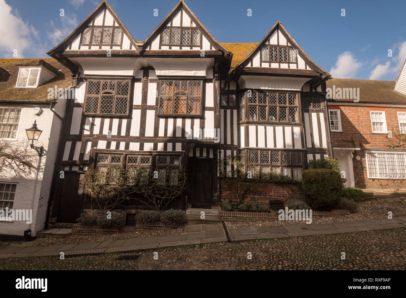 Tudor House, Rye, East Sussex Stock Photo Alamy