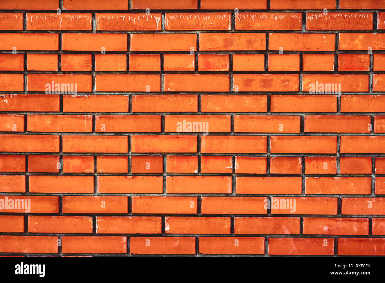 high resolution seamless texture of orange brick wall Stock Photo - Alamy