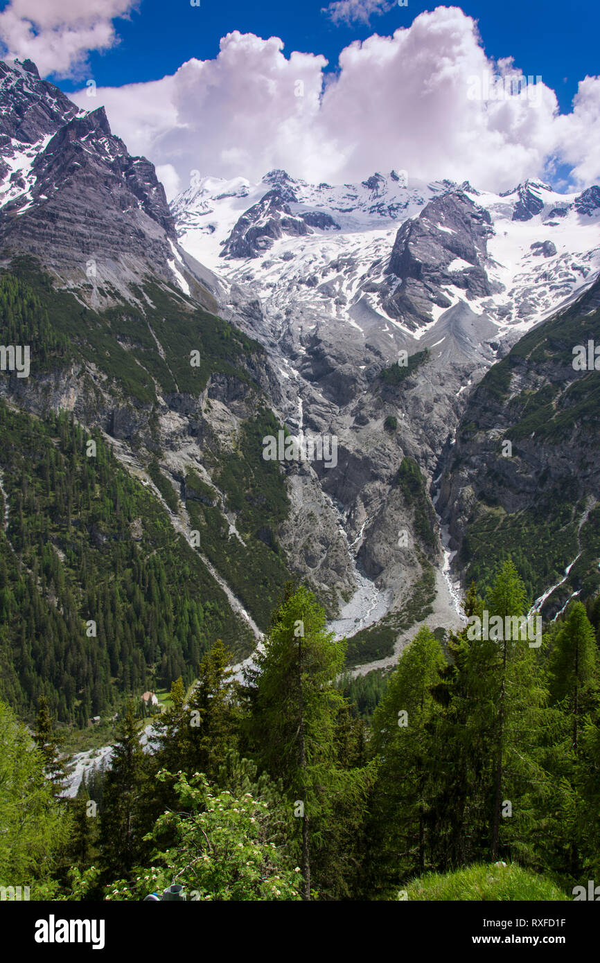 Ortler Alps Enroute To The Stelvio Pass In South Tyrol Hi res Stock 