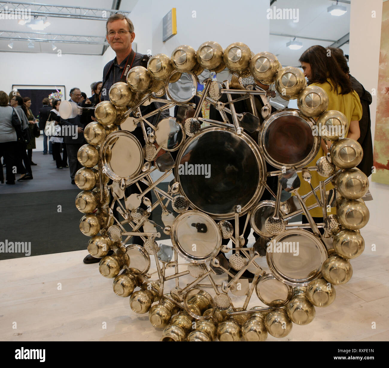 Martin Parr, Magnum photographer at the Frieze Art Fair Stock Photo