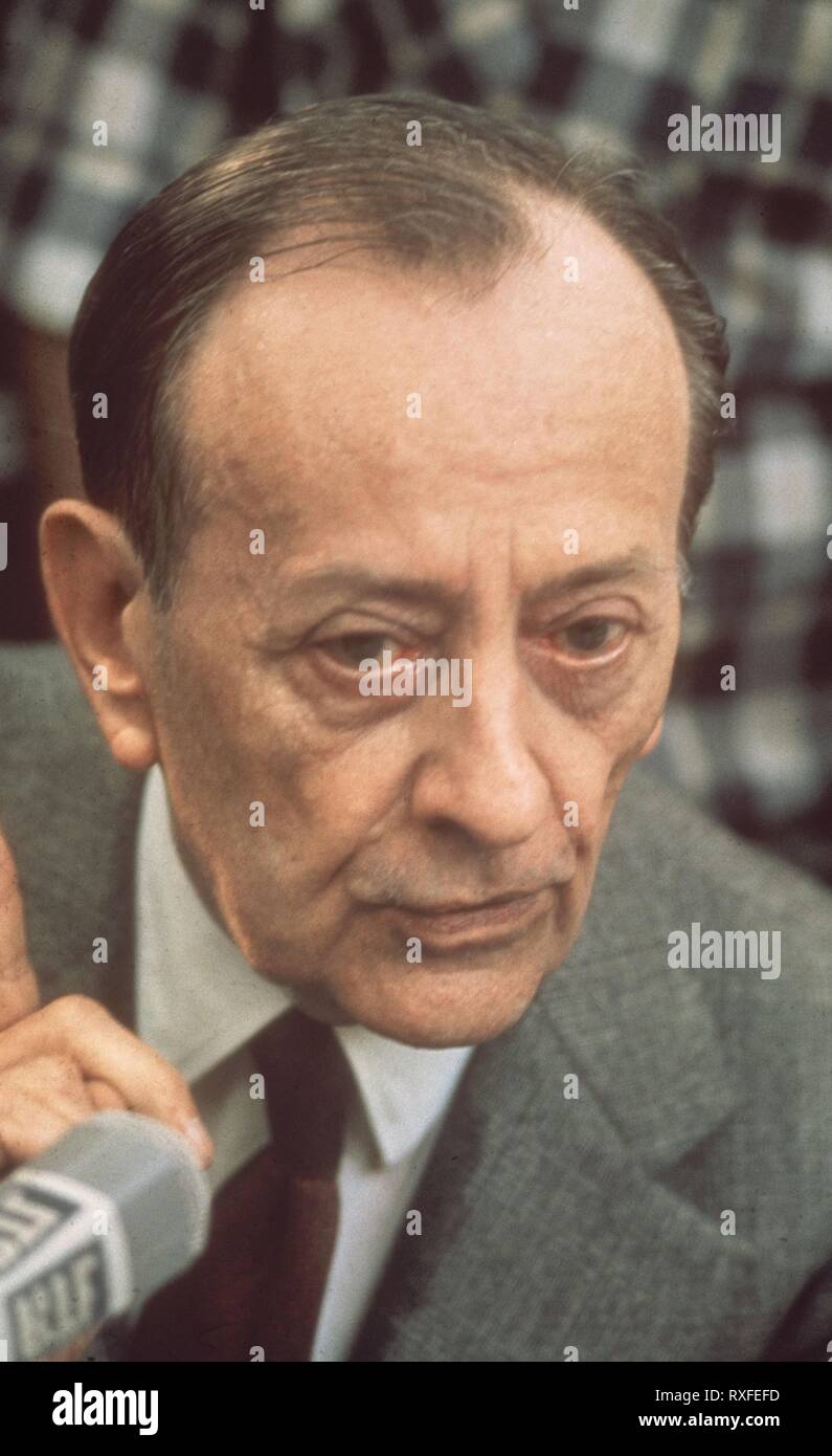 ANDRE MALRAUX (1901-1976) - NOVELISTA AVENTURERO Y POLITICO FRANCES. Stock Photo