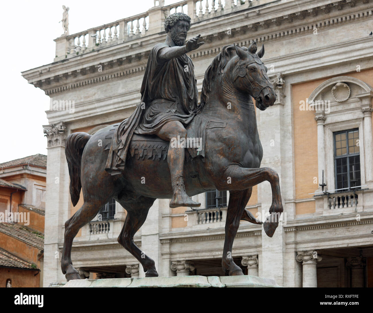 Capitoline museum marco aurelio hi-res stock photography and images - Page  2 - Alamy