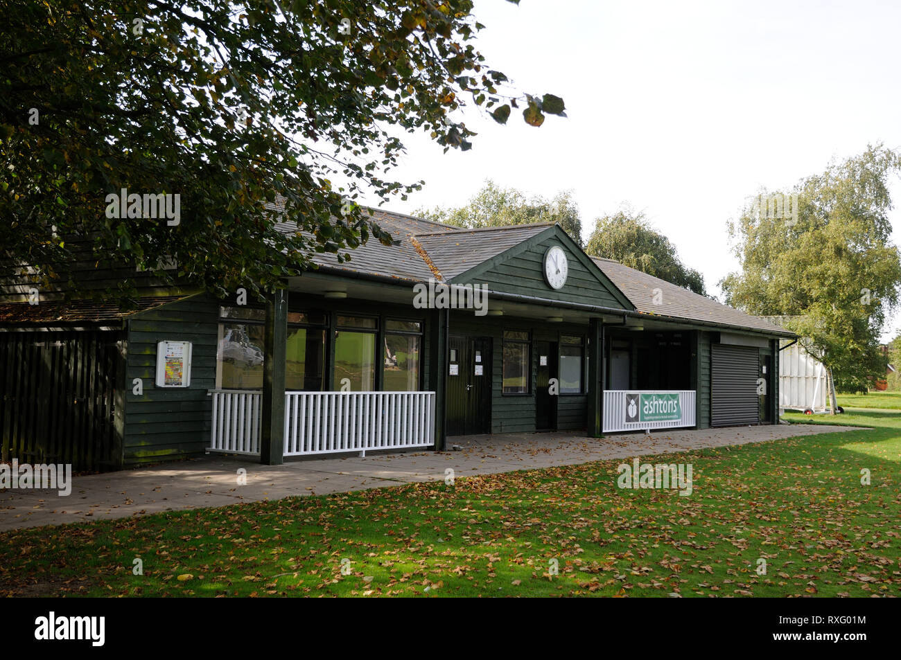 Cricket Pavilion, Redbourn, Hertfordshire. Redbourn Cricket Club has