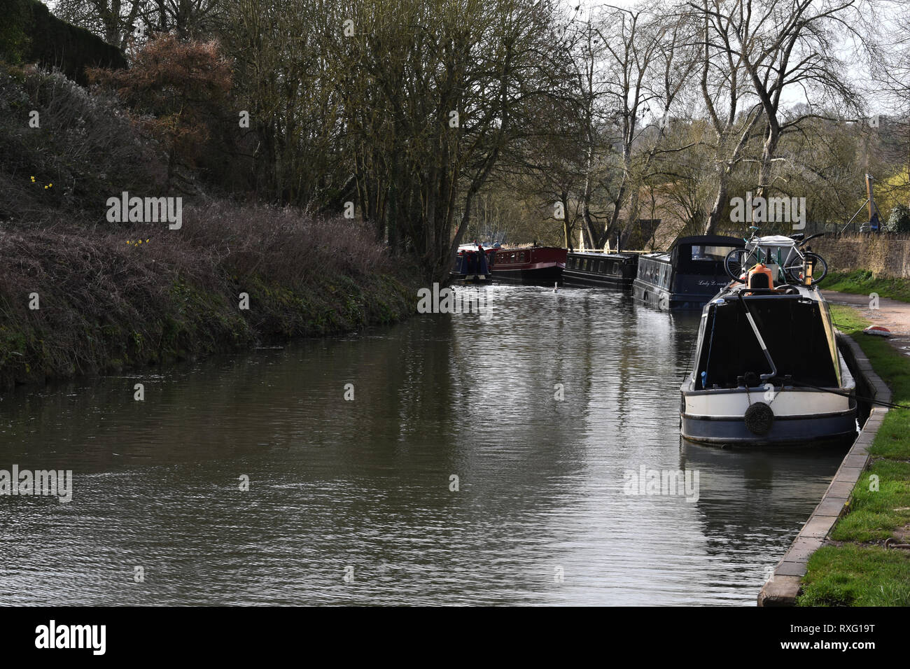 The and Avon canal, Bradford on Avon Stock Photo Alamy