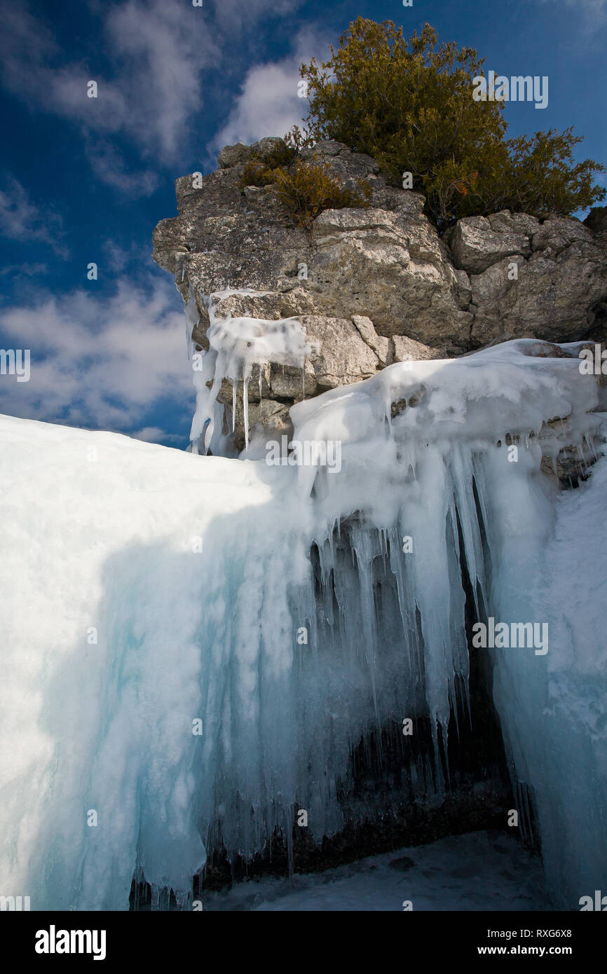 Bruce Peninsula National Park, Bruce County, Ontario, Canada Stock