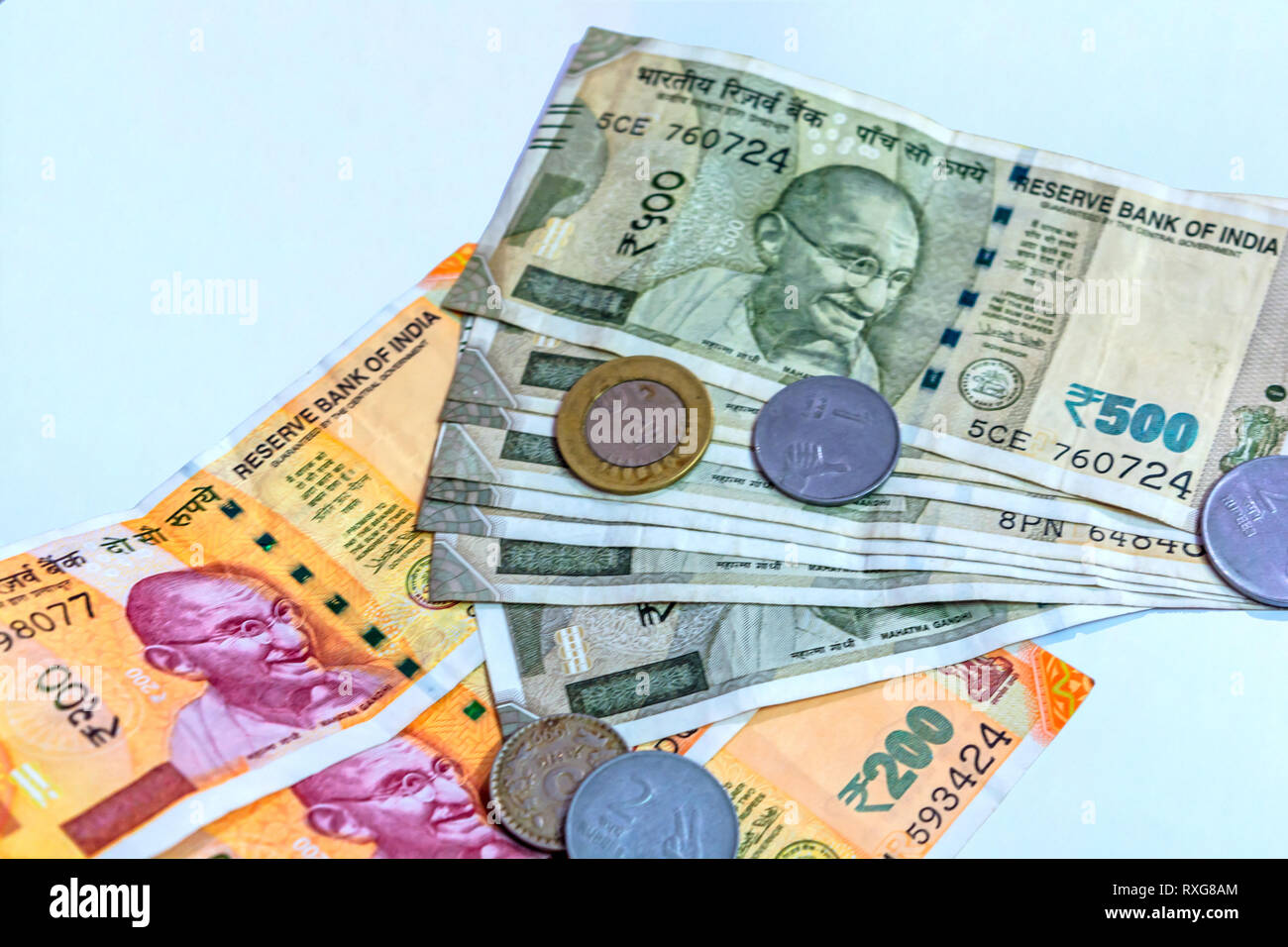 India Rupee Note Pay High Resolution Stock Photography And Images Alamy