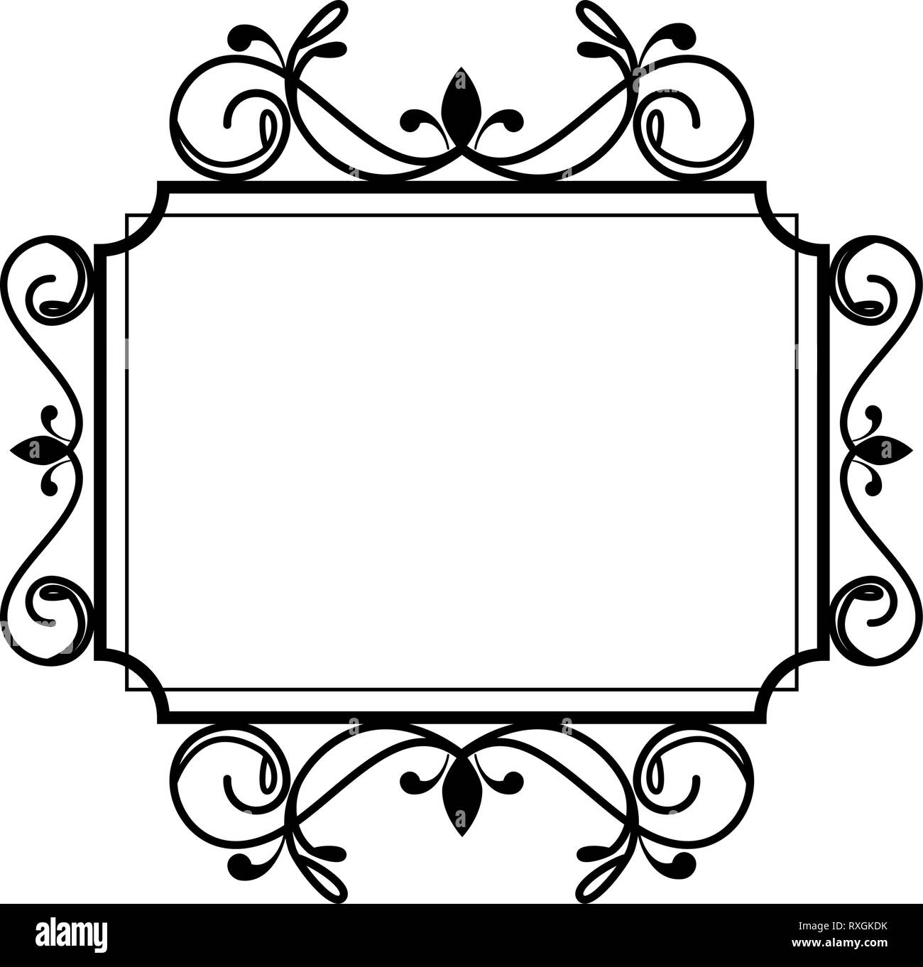 square label victorian style Stock Vector Image & Art Alamy