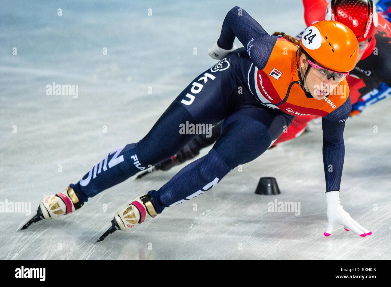 9th of march 2019 Sofia, Bulgaria ISU World Short Track Speed Skating Championships  Suzanne Schulting Credit: Orange Pictures vof/Alamy Live News Credit: Orange Pictures vof/Alamy Live News Stock Photo