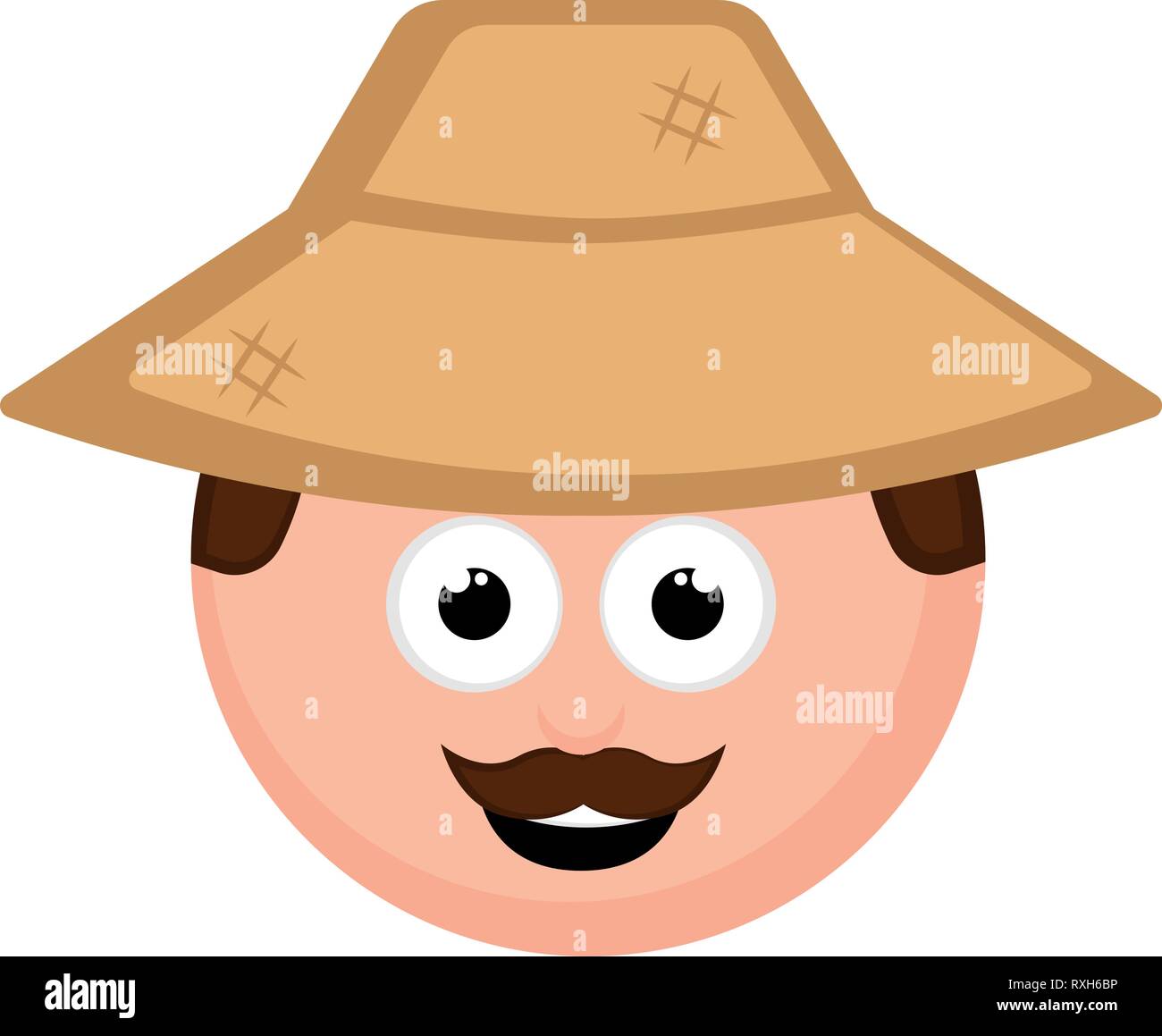 Isolated farmer avatar cartoon Stock Vector Image & Art - Alamy