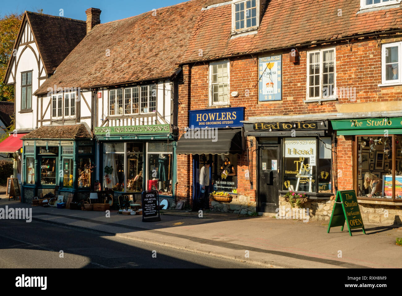 High Street, Otford, Kent Stock Photo