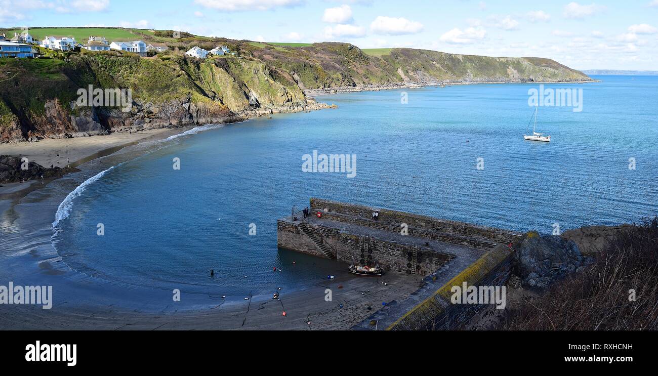 Gorran Haven, Cornwall, 310316 Stock Photo
