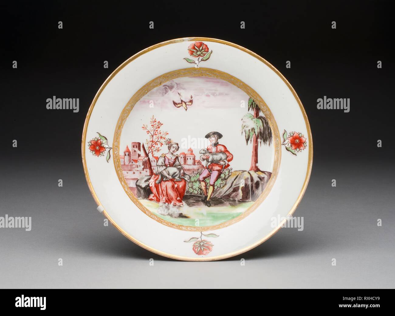 Plate. Meissen Porcelain Manufactory; German, founded 1710 