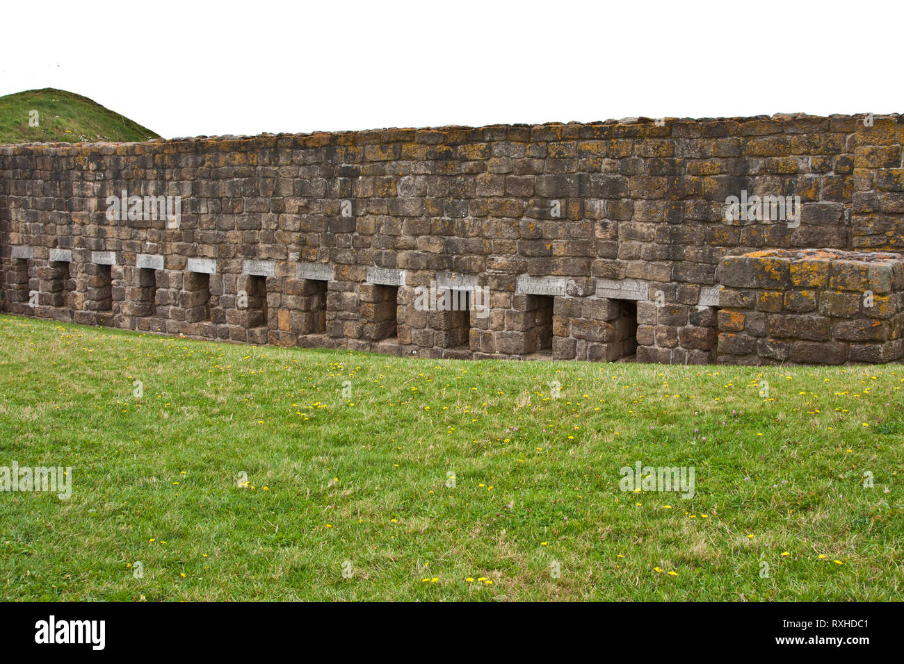 Canada, New Brunswick, Fort Beausejour, Fort Cumberland, French, British, 1755, French and Indian War, Seven Years War, Stock Photo
