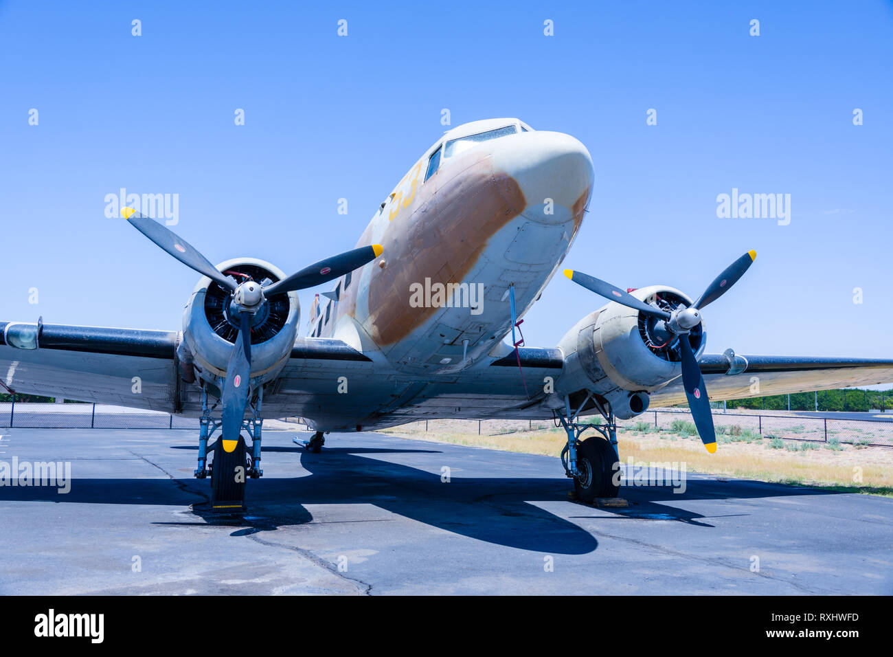 Douglas DC-3 Stock Photo