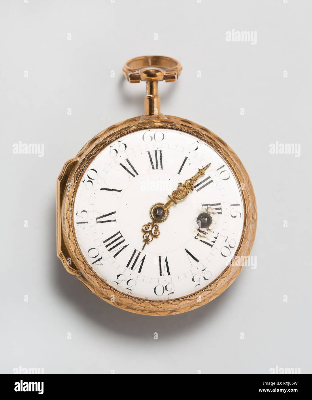 Jean- Baptiste Baillon. Watch. 1760. France. Gold and enamels Stock Photo -  Alamy