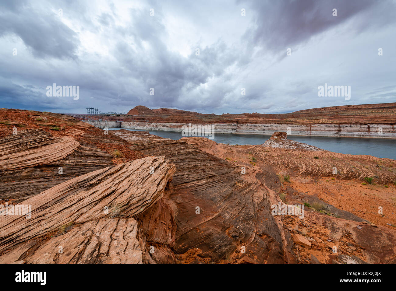 Lake Powell National Recreation Area Stock Photo Alamy