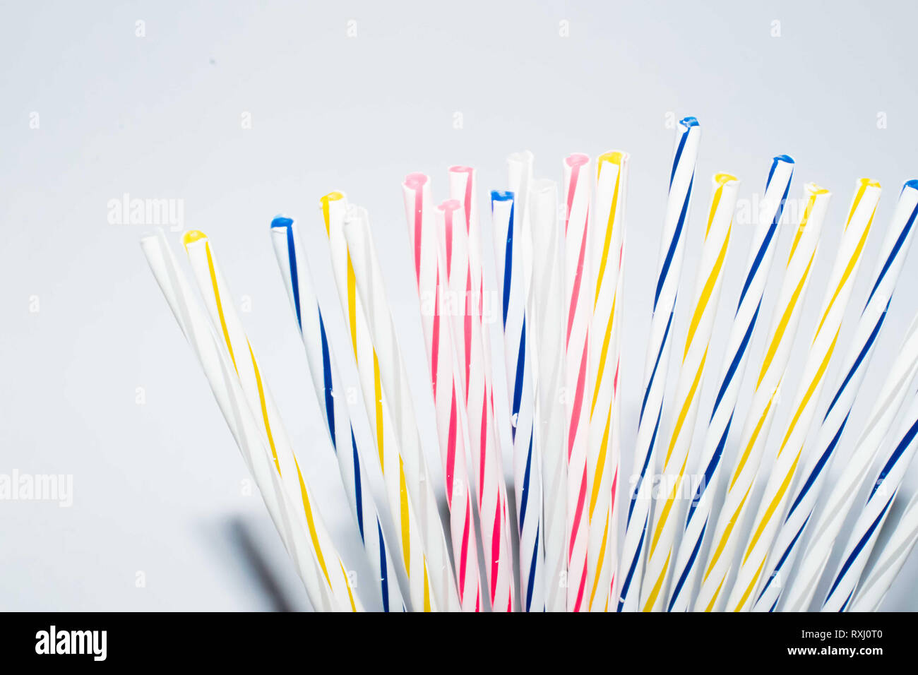 Colorful abstract - Multi-colored sticks Stock Photo