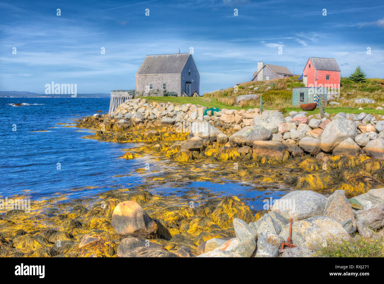 Indian Harbour, Nova Scotia, Canada Stock Photo Alamy